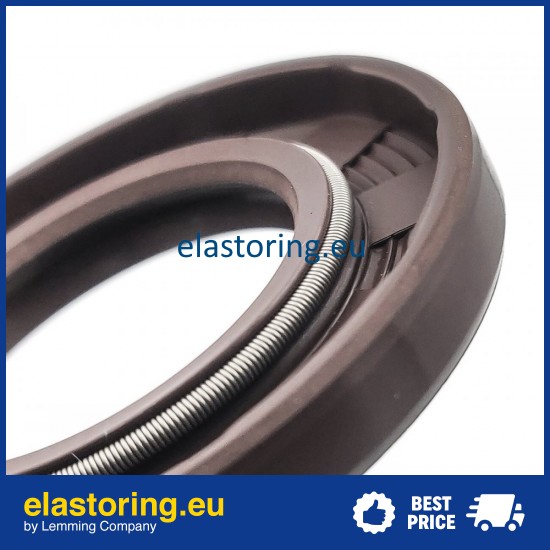 Pressure Oil Seal 28,58x50,8x6,35/7,14 BABSL FPM