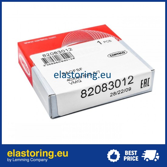 Oil seal 40x49,6x5,5 BASF VMQ Oil seal 40x49,6x5,5 BASF VMQ