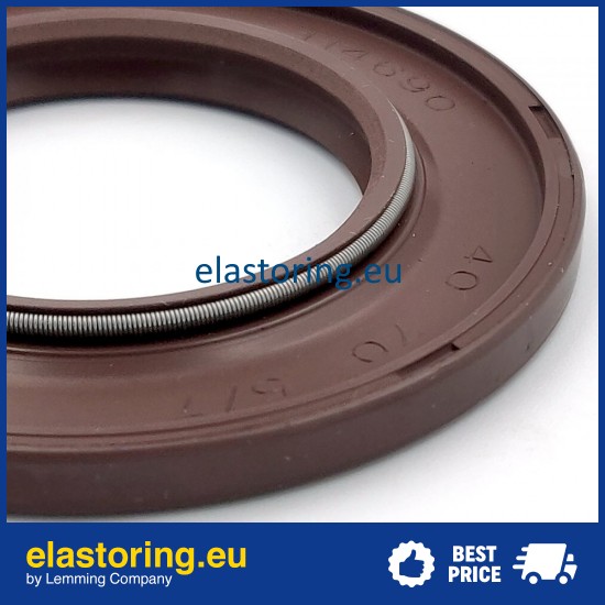 Oil seal 40x70x5/7 TCV FPM