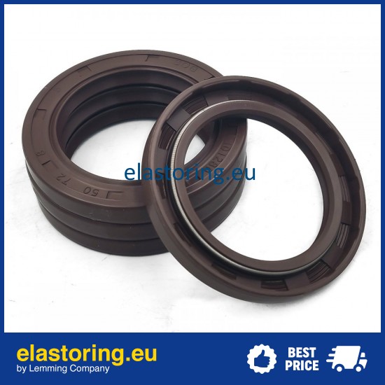 Oil seal 50x72x8 AS FPM