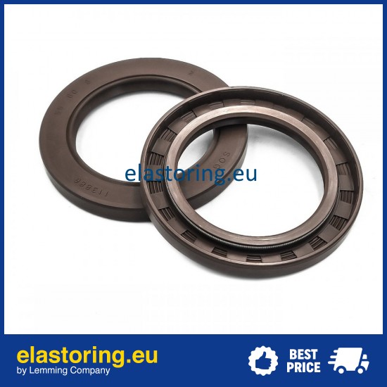 Oil seal 55x80x8 TCN FPM