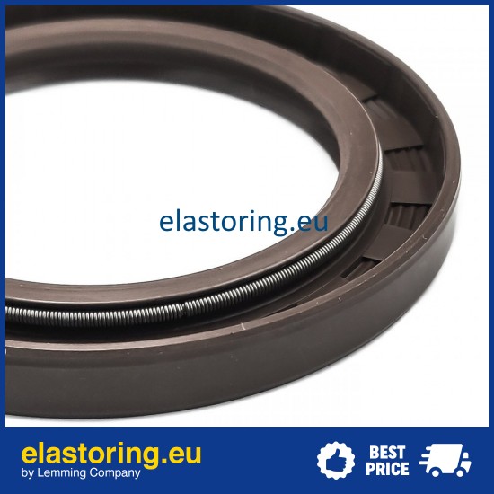 Oil seal 55x80x8 TCN FPM