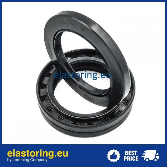 Oil seal 55x80x8 TCN NBR