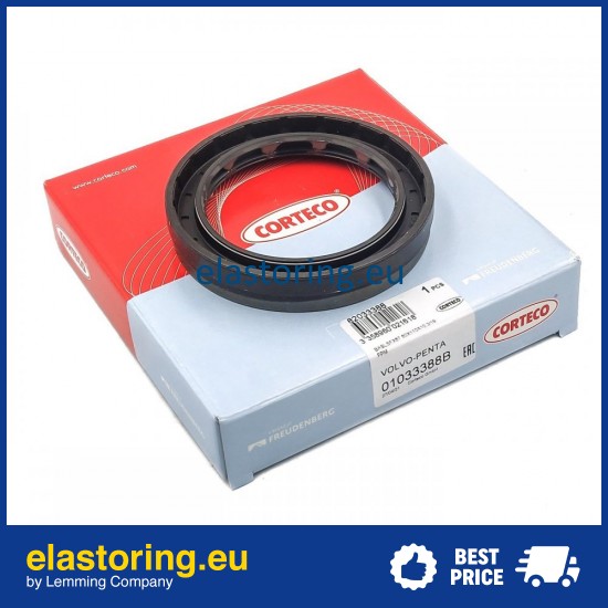 Oil seal 80x110x10,3/19 BAVISLSFX67 FPM