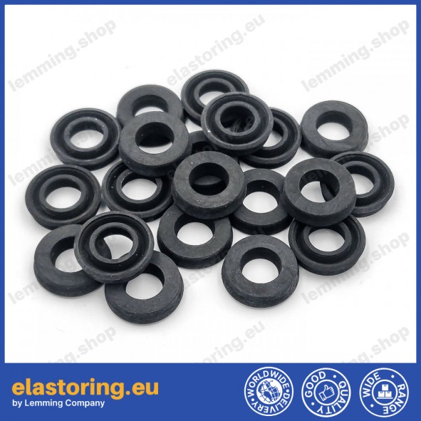 Piston seal K1 10x17x4,5 NBR