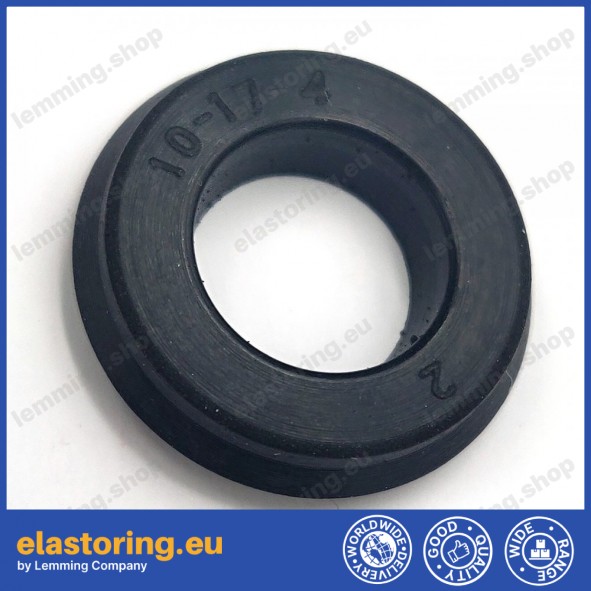 Piston seal GDEM 17x10x4 NBR