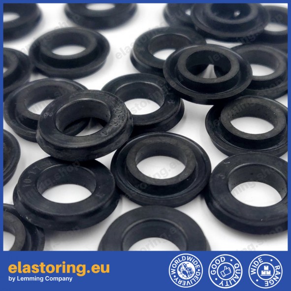 Piston seal GDEM 17x10x4 NBR