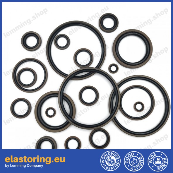 Piston seal K17 145x124x8,1 Piston seal K17 145x124x8,1