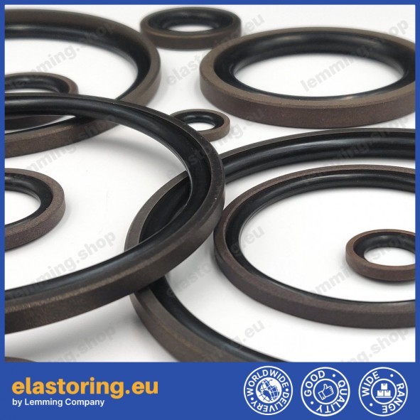 Piston seal K17 145x124x8,1 Piston seal K17 145x124x8,1