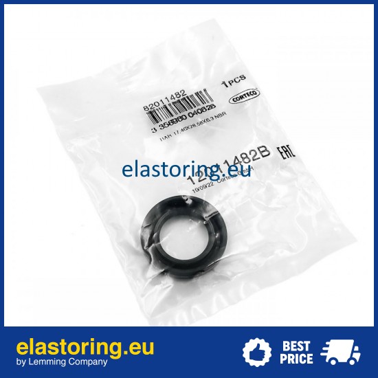 Pressure Oil Seal 17,46x28,58x6,3 BAB NBR