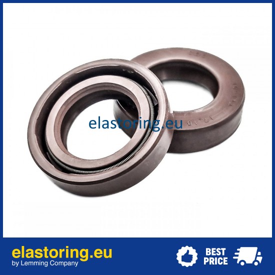 Pressure Oil Seal 17,48x28,58x6,35/7 BABSL FPM