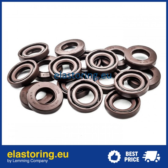 Pressure Oil Seal 17x30x6/6,5 BABSL FPM