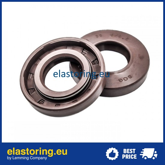 Pressure Oil Seal 18x35x6/6,5 BABSL FPM