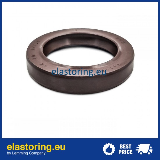 Pressure oil seal 28x40x7/7,5 BABSL FPM