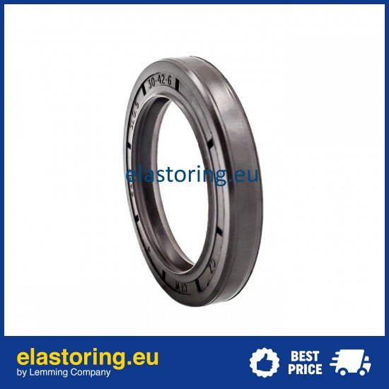 Pressure Oil Seal 30x42x6/6,5 BABSLVI FPM