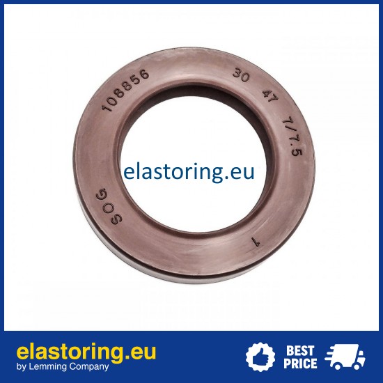 Pressure oil seal 30x47x7/7,5 BABSL FPM Pressure oil seal 30x47x7/7,5 BABSL FPM