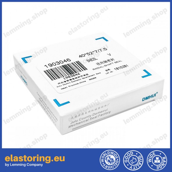 Pressure oil seal 40x52x7/7,5 BAB2SL FPM Pressure oil seal 40x52x7/7,5 BAB2SL FPM
