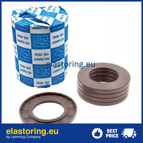 Pressure Oil Seal 45x80x7/7,5 BABSL FPM