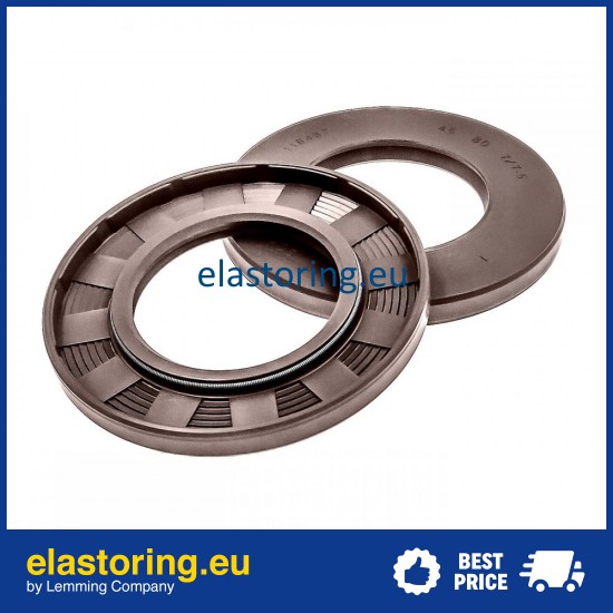 Pressure Oil Seal 45x80x7/7,5 BABSL FPM