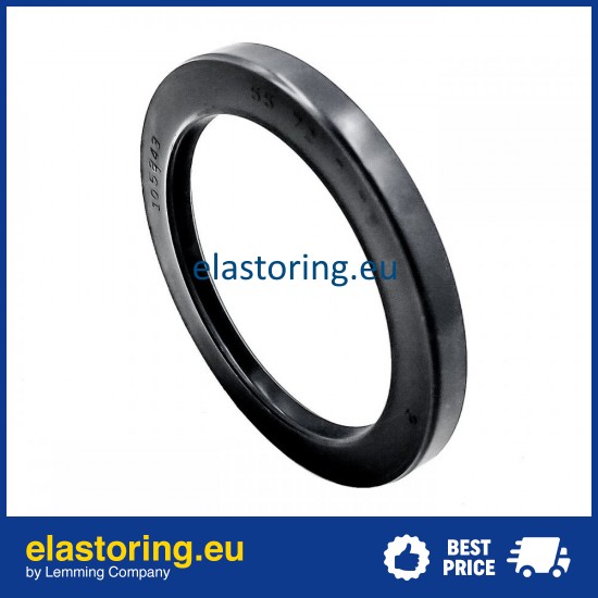 Pressure oil seal 55x72x7/7,5 BABSL NBR