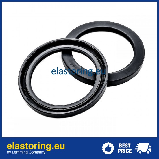 Pressure oil seal 55x72x7/7,5 BABSL NBR