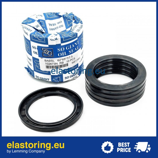 Pressure oil seal 62x85x7/7,5 BABSL NBR Pressure oil seal 62x85x7/7,5 BABSL NBR