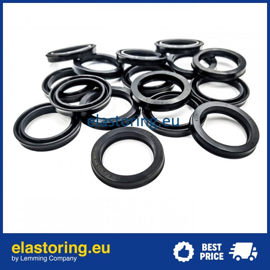 Rod-piston seal A101 4x10x4  NBR