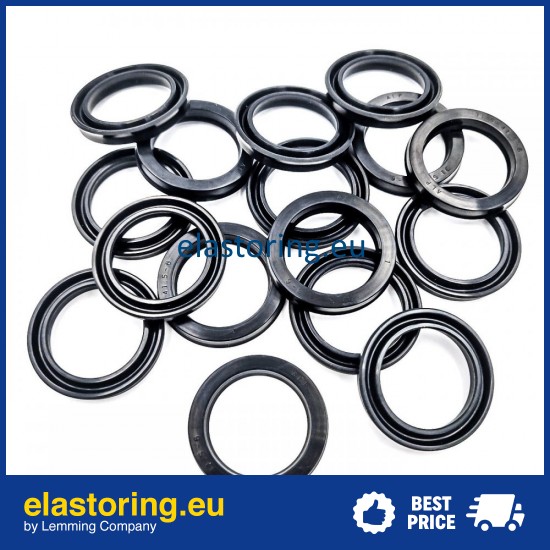 Rod-piston seal A101 8x12x4 NBR