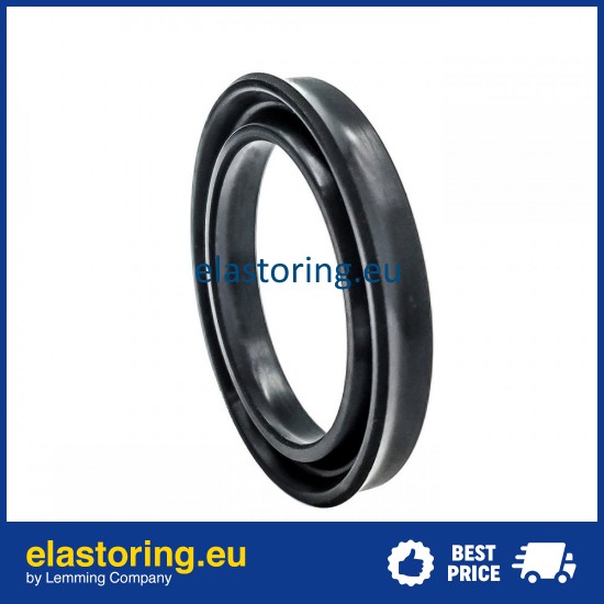 Rod-piston seal A101 4x10x4  NBR