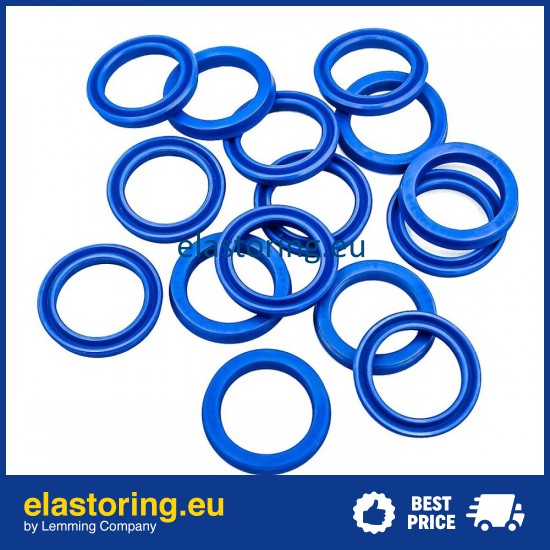 Rod-piston seal 6x12x4 A101 PU