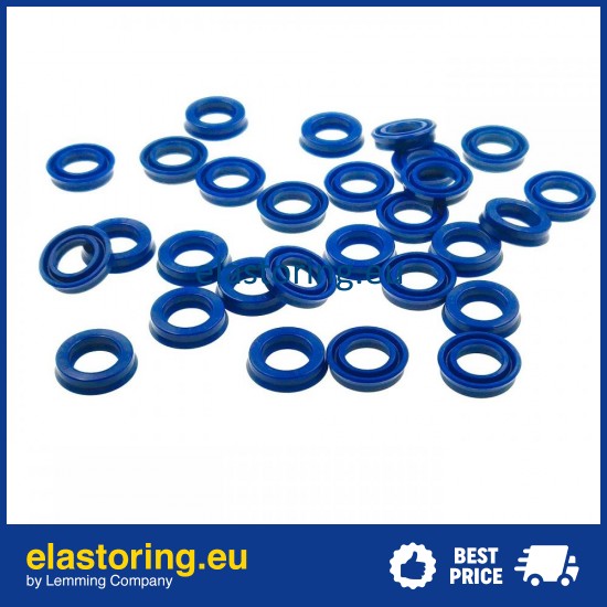 Rod seal 10x16x4 A PU