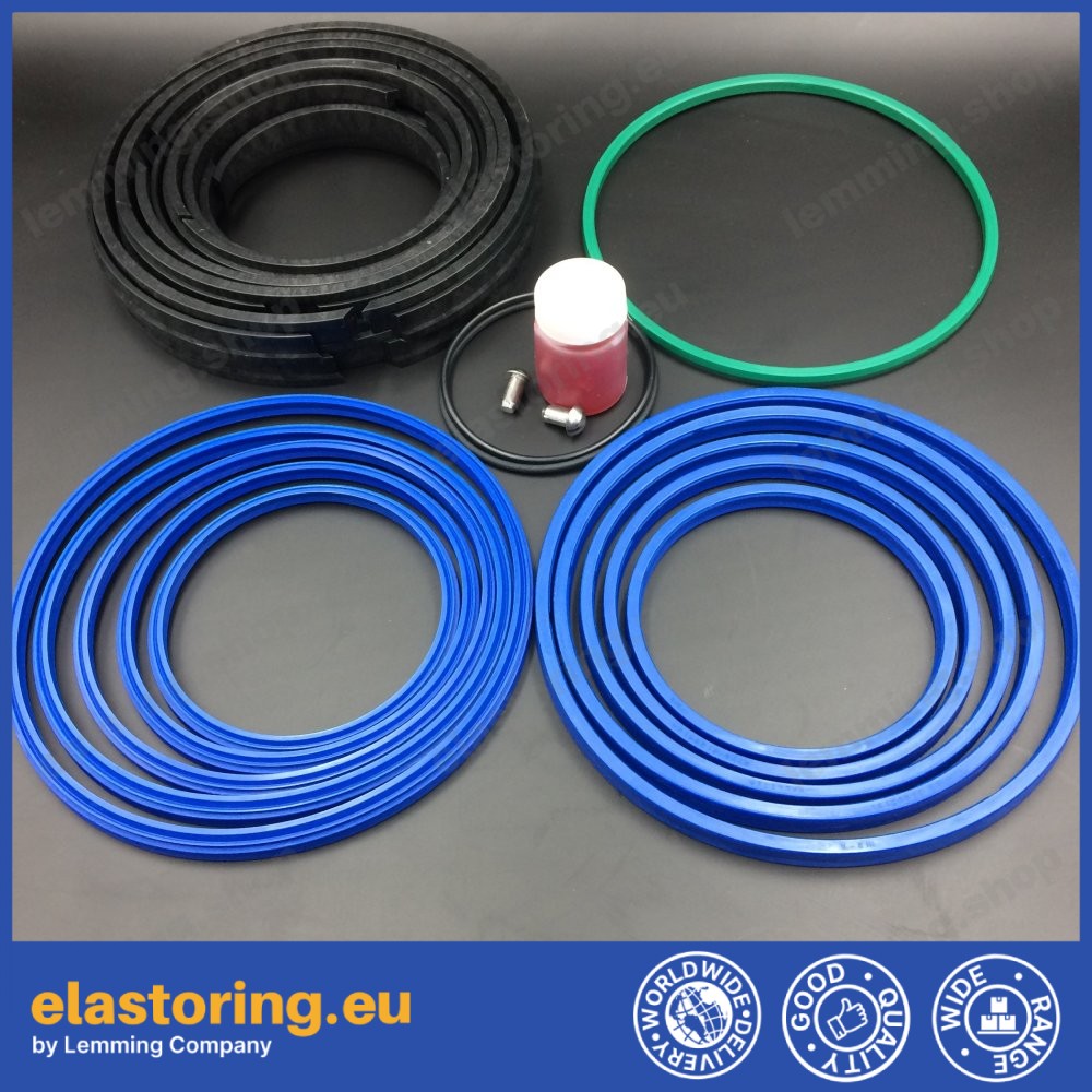 Original seal kit for HYVA 1915 telescopic cylinder code 71901750K