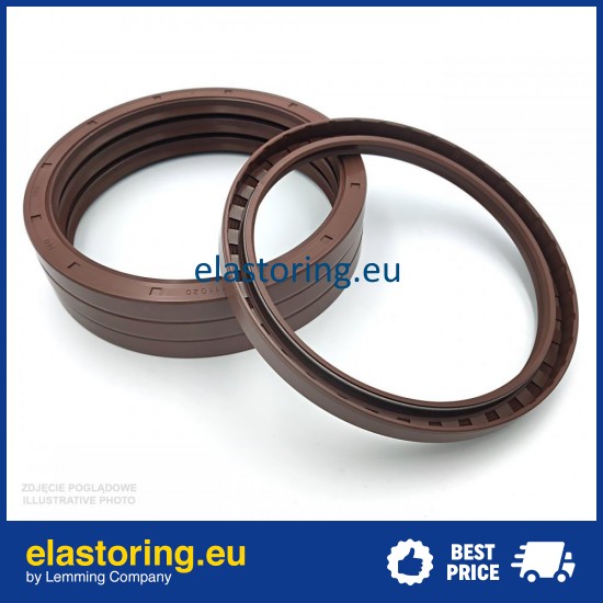 Oil seal 160x190x15 AS FPM