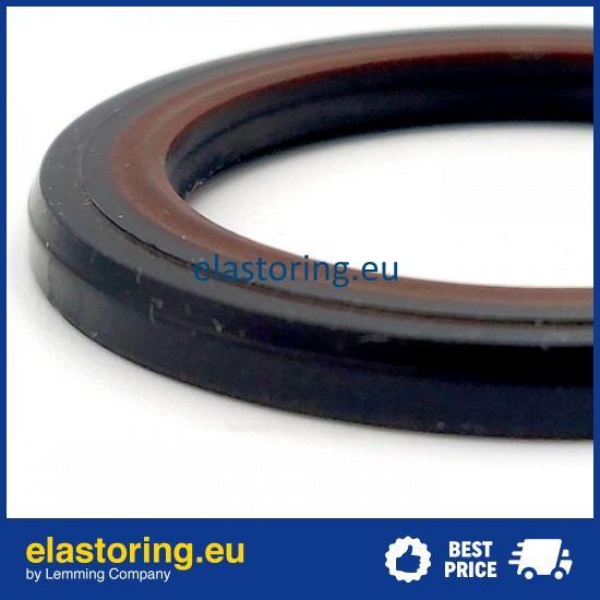 High pressure oil seal 26,98x37,29x3,18 BAHD NBR