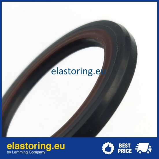 High pressure oil seal 26,98x37,29x3,18 BAHD NBR