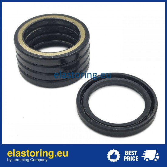 High pressure oil seal 28,6x39x4,9 BAHD NBR