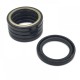 High pressure oil seal 28,6x39x4,9 BAHD NBR