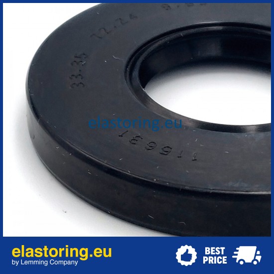 Pressure Oil Seal 33,35x72,24x9,53 BABSL NBR