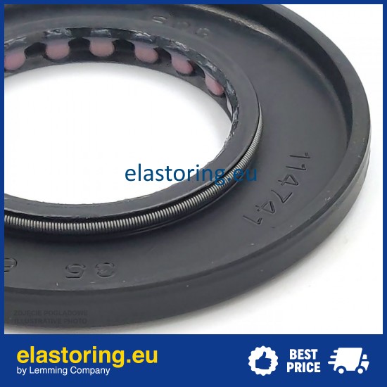 Pressure Oil Seal 35x65x5/5,5 BABSL NBR