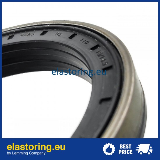 Oil seal 85x110x13/14,5 HB85 NBR