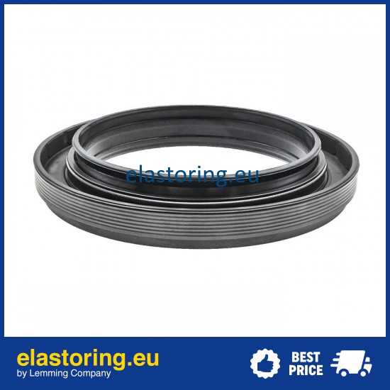 Wheel hub oil seal 82,55x114,25x14/19 RWDR-KASSETTE FPM