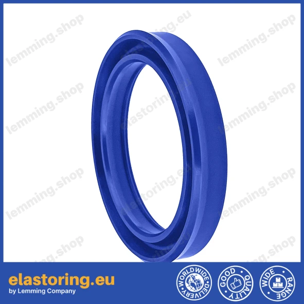 Rod seal 25x33x6,5 A154 PU
