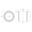 Bushing EB65.02 40x50x30 Collar 65/5 Bushing EB65.02 40x50x30 Collar 65/5