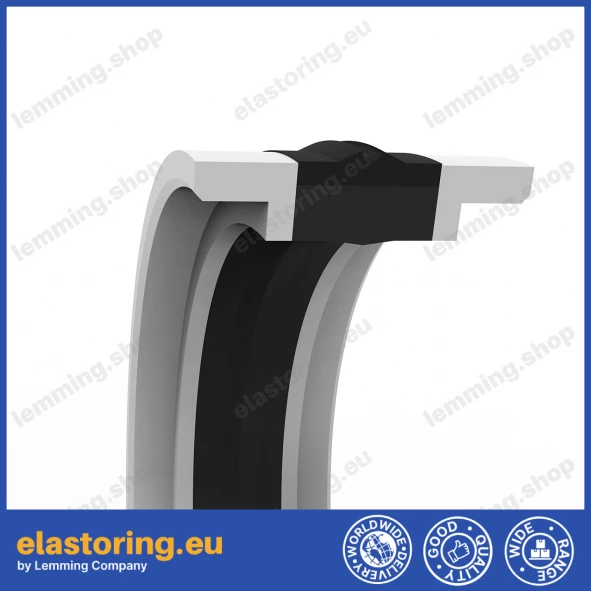 Piston seal K16 150x133x26,5 Piston seal K16 150x133x26,5