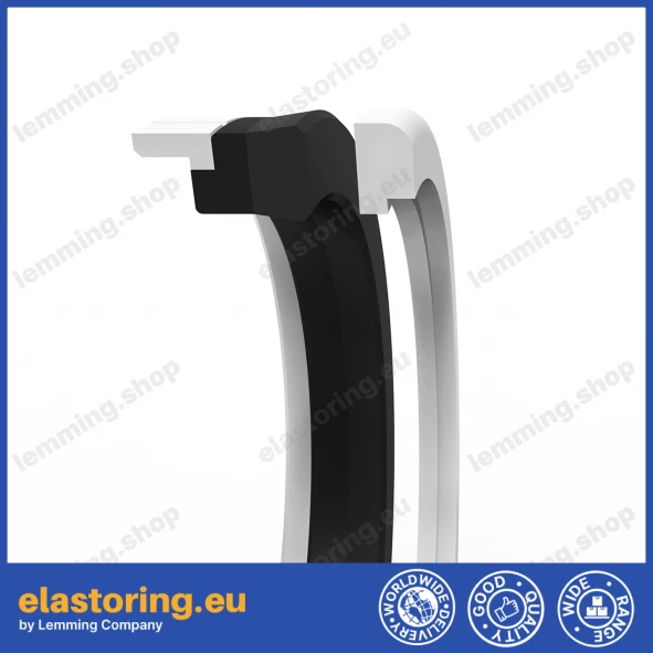 Piston seal K43 125x105x12,5x6,35