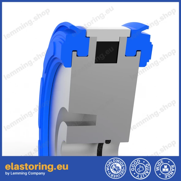 Pneumatic seal K58 63x10,1x19 Pneumatic seal K58 63x10,1x19