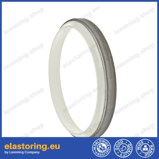 WIPER K07 80x90x7/10 PU+Stal IVORY