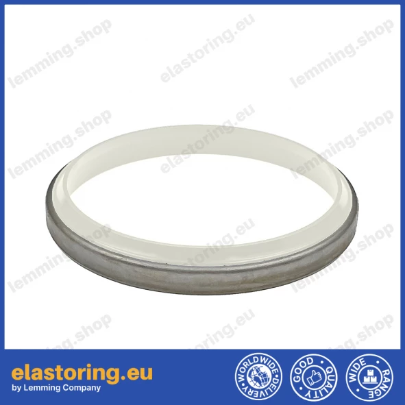 Wiper K07 90x100x7/10 PU+Stal IVORY