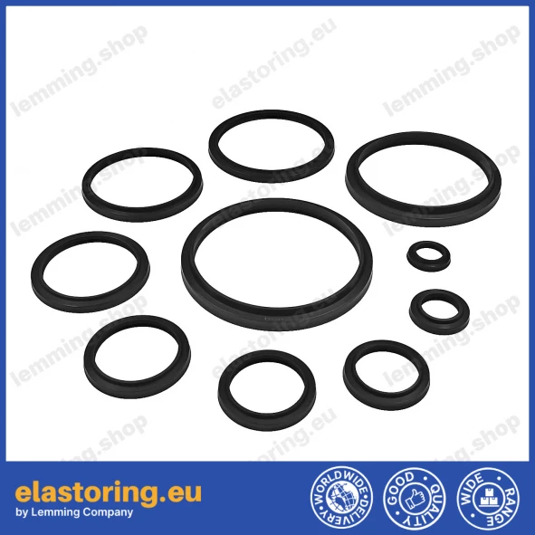 Wiper K27 12x18x3,6/4,8 NBR