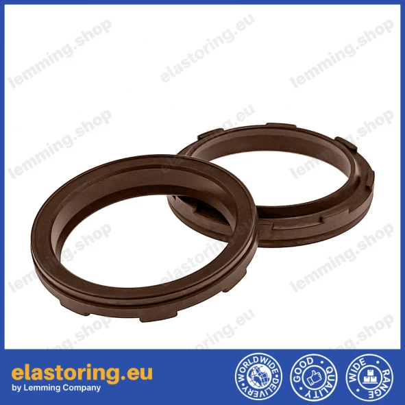 Pneumatic seal K53 40x50x6,2/7,8 FPM